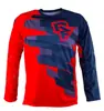 Camisetas Transpirables al por Mayor para Exteriores, Tops de Manga Larga, Ropa de Motocicleta Off-Road de Verano para Hombre, Ropa de Carreras, Ropa de Ciclismo, Ropa de Descenso