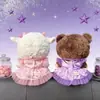 Apenas Vendendo Roupas de BonecaBoneca Fofa de 3 Anos com Corpo Grande de Vinil e Pelúcia 400%, Conjunto de Roupas de Boneca com Saia de Tule para Ballet