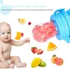 Silicona de grado alimenticio para bebé, puede morder y moler, juguete para la dentición, juguete de fruta para la dentición del bebé