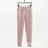 Pantalones Térmicos Ligeros de Rayón Estilo Nuevo para Primavera y Otoño, Leggings Ajustados Sueltos con Cintura Elástica para Mujer
