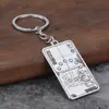 Directo de fábrica joyería hip-hop europea y americana colgante transfronterizo popular personalidad rica euro billete pequeño colgante de llavero