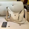 Bolso Cruzado Grande de Alta Apariencia Estilo Coreano Casual para Mujer Nuevo Verano 2025 Bolso Simple tipo Dumpling para Viajes Diarios Bolso de Hombro