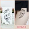 Ricklon Novo Cross-border Fornecimento impermeável fresco tatuagem adesivo tendência de moda ins estilo personalizado adesivo de tatuagem