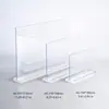 [Fábrica de Origen] Tablero de Exhibición de Precios de Menú Magnético Fuerte de Acrílico Soporte de Exhibición Transparente de Alta Definición Tarjeta Publicitaria