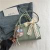 Lindo Bolso Tote de Gran Capacidad para Niña 2025 Nueva Moda Casual Bolso de Hombro de Alta Gama Simple Bolso para Mujer Estilo Occidental