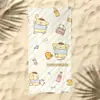 Toalla de Playa Sanrio Patrón de Dibujos Animados para Niños Gato Kitty Estampado Toalla de Baño Microfibra Secado Rápido para la Playa Toalla de Natación