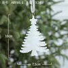 Decoraciones de Navidad, colgantes de plástico con purpurina, juego de pequeños adornos de ángel para árbol de Navidad, pequeños accesorios
