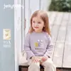 Camiseta de Manga Larga para Niñas Jellybaby Ropa de Otoño para Niños Tops Estampados para Niños 2026 Otoño Nuevos Ropa para Bebé