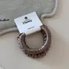 Goma para el Cabello Satinada Estilo Coreano para Mujer, Diadema de Seda de Alta Gama, Cuerda Elástica Alta para el Cabello, Accesorio para el Cabello