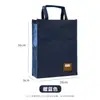 Maletín Bandolera Personalizado Bolsa para Material de Conferencia Bolsa para Documentos Gran Capacidad Impermeable Bolsa para Estudiantes de Tutoría Bolsa de Lona con Logo Impreso