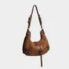 Bolso de Luna Personalizado Bolso de Hombro Único Bajo el Brazo Bolso de Mujer con Estilo y Temperamento 2026 Nuevo Bolso Cruzado Elegante Bolso Pequeño de Mano
