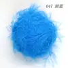 Mink de Pelo Largo 8cm Falso Mink Hilo Mezclado a Mano Hilo Mezclado Varios para Tejer Sombrero Bufanda Suéter DIY Hecho a Mano Celebridad de Internet