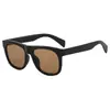 Gafas de sol de moda transfronterizas europeas y americanas 2026, Gafas de sol versátiles con montura cuadrada simple, Gafas de sol de moda estilo callejero