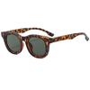 Óculos de sol estilo coreano novo feminino armação oval armação grossa personalizado moda estilo hong kong óculos de sol masculino dopamina pigmentada