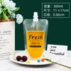 Bolsa con boquilla de succión auto-soportante grado alimenticio bolsa para leche de soya bolsa de plástico sellada para sopa de ciruela de yogur desechable venta al por mayor comercial