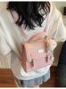 Mochila Transfronteiriça Moda Feminina Design de Nicho Casual Estilo Coreano Mochila Escolar Estudante Leve de Aparência Sofisticada para Viagem