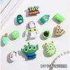 Amuletos Personalizados para Zapatos DIY para Zuecos, Accesorios de Hebilla para Zapatos de Dibujos Animados 3D, Accesorios Desmontables Decorativos para Pantuflas, Clips Lindos