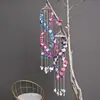 Concha de color exquisita japonesa 19 Doble Dragón color blanco carillón de viento V2623 joyería de moda suministro para tienda