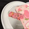 Pasador de cereza tejido a mano de lana personalizado, clip lateral de flor coreana tejido a mano, joyería para mujer, accesorios para el cabello, venta al por mayor, envío gratis