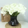Flor Artificial Lírio-de-Calla Mini PU Buquê de Casamento Decoração de Casa Planta Artificial Floral Atacado Transfronteiriço