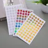 Pegatinas de Estrella de Cinco Puntas Láser Pegatinas de Estrella de Colores Brillantes Transfronterizas Pegatinas de Recompensa para Niños al por Mayor Etiquetas Autoadhesivas