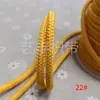 Corda Redonda Poliéster Sem Alma Espessura 5mm Núcleo Oco Corda de Poliéster Textura Grossa Corda para Bolsa Tecida à Mão Corda para Carregar Roupas Amarradas Cordão