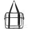 Bolso de Hombro Transparente de PVC Multifuncional Bolso de Mano para Mujer Bolso Tote Bolsa para Lavar Maquillaje Natación LOGOTIPO Impreso