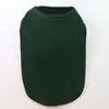 Chaleco de ropa de color sólido de algodón puro para primavera y verano para perros de mascotas, a color, para perros pequeños, medianos y grandes, atuendo de dos patas estilo panda