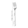Cuchillo, tenedor y cuchara de aleación de titanio puro, vajilla para exteriores, para viajes, camping, portátil, antibacteriano, moho, cuchara para sopa, sopa, más cuchillo y tenedor para carne.