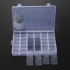 Caja de Bobinas de Plástico Transparente con Alta Transparencia 25 Compartimentos y 36 Cajas de Caja de Bobinas Venta Directa de Fábrica No Incluye Bobinas