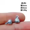 Pingente Gota de Água Prata Antiga Liga Pingente Borla Acessórios de Joalheria DIY Material Contas Pulseira Grampo de Cabelo Brincos Atacado