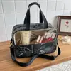 Bolso de Letras para Mujer 2026 Primavera y Verano Nuevo Estilo Patchwork de Bloques de Color Bolso de Gran Capacidad Retro Estilo Hong Kong Bolso de Hombro Versátil