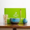 Conjunto de Chá Matcha Japonês 7 Peças Esmaltado em Forno Caixa Colorida Variedade de Conjunto de Ferramentas de 100 Peças Exclusivo Transfronteiriço