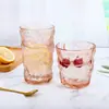 Copo de Gelo Estilo Japonês Copo de Água Doméstico Copo de Vidro de Alto Valor para o Verão Gradiente para Bebidas Leite Café Chá