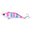 Set de Cebo de Plástico Micro Vib para Pesca de Lubina, Lentejuela para Lanzamiento Largo, Adecuado para Agua Dulce, Set de Señuelos de Pesca Todo Incluido