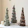 Novo produto transfronteiriço: Enfeite de mesa criativo para árvore de Natal, árvore de Natal de mesa de 40 cm, adereços de exibição para vitrines e arranjos de cena