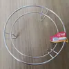 Estante para Ollas de Acero Inoxidable Almohadilla Aislante Térmico Anti-Quemaduras de Cocina Estante de Almacenamiento para Utensilios de Cocina en Encimera