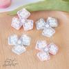 Pasta de diamantes de imitación de perla no tejida Zhaoshun, figura de diamantes de imitación de trébol de color, joyería, decoración de sombreros, figura terminada con diamantes de imitación