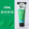 Montmartre Pigmento Acrílico 75ml Acrílico para Estudiantes Suministro Directo diy Pintura Textil Pintada a Mano Pigmento Set de Pigmentos Acrílicos