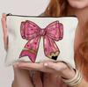 Bolsa cosmética con estampado en inglés para el Día del Maestro Transfronterizo, para guardar a mano, perezosa, portátil, bolsa de viaje, neceser