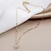 Colar com Pingente Dinâmico de Cubo Mágico Geométrico de Aço Titânio e Diamante para Mulheres, Design de Nicho Exquisite Corrente para Clavícula Acessórios Atacado
