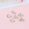 Cuentas de Cristal de Fresa con Agujero Horizontal de 8 mm, Cuentas Sueltas de Cristal de Cristal, Accesorios para Joyería de Pulsera y Collar de Bricolaje, Cuentas Espaciadoras, Venta al por Mayor