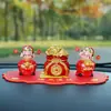 Boa Sorte Deus da Riqueza: Conjunto Criativo de Cinco Vias do Deus da Riqueza Gerador de Riqueza, Enfeite de Carro, Decoração de Carro, Dropshipping Disponível