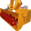 Lanzanieves Montado en Vehículo, Equipo para Deshielo y Retiro de Nieve en Carreteras, Máquina Desmontable para Soplar Nieve y Barrer Nieve