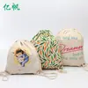 Bolsa de Lona con Cordón Personalizada Regalo Publicidad Promocional Bolsa Pequeña Bolsa de Almacenamiento Personalización