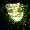 Luces Solares LED de Aleación de Alambre de Ocho Funciones para Exteriores, Cadena de Luces de Colores, Decoración Navideña, Luz Ambiental para Cumpleaños, Luz Decorativa Festiva