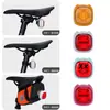 Lanterna Traseira de Bicicleta Enlee Sensor Inteligente Luz de Freio para Pedalar à Noite Bicicleta de Estrada de Montanha Piscante à Prova d'Água Lanterna Traseira de Advertência