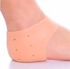 Palmilha de silicone hidratante respirável para calcanhar, sapatos aliviam a dor no calcanhar, capa anti-rachaduras, meias hidratantes e clareadoras anti-rachaduras