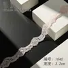Encaje Ondulado de Diente de Perro Hecho a Mano DIY Accesorios para Ropa Decoración de Cortinas de Boda Suave y Amigable con la Piel Accesorios para el Cabello de Doble Cara