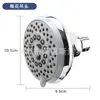 Comercio exterior cabezal de ducha de 4 pulgadas 5 pulgadas 6 pulgadas cinco chorros de agua que ahorran agua presurizado rociador superior pequeño baño oculto con cabezal de ducha